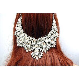 Statement Bridal Crystal Jewelry Headpiece
